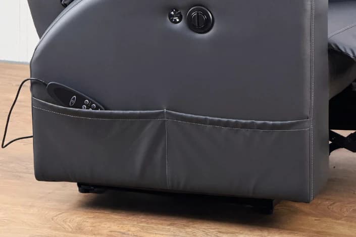 Bolso lateral ampliado da Poltrona Damie 2.0