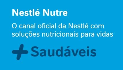Identidade visual da Nestlé Nutre como canal de soluções nutricionais