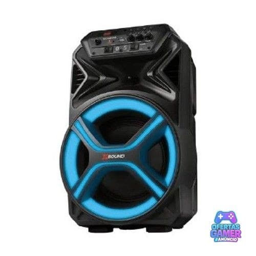 Caixa Amplificada Cm-400-l 400w Rms Preta Mondial Bivolt Preto